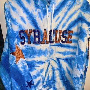 Tie dye Syracuse University Hoodie